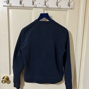 Ministry of Supply Dark Blue Crewneck Sweater